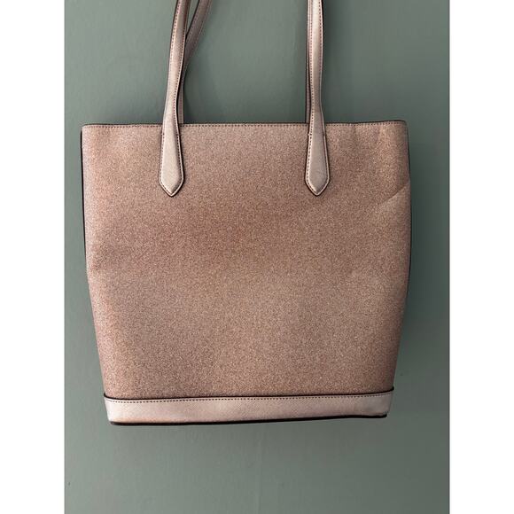 Kate Spade Tinsel Rose Gold NWOT Tote and Wallet - Picture 4 of 9